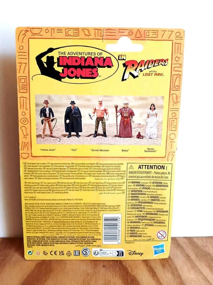 Figurita Hasbro retro Kenner Indiana Jones Belloq – photo 2